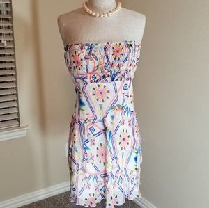 DVF size 6 tube top dress